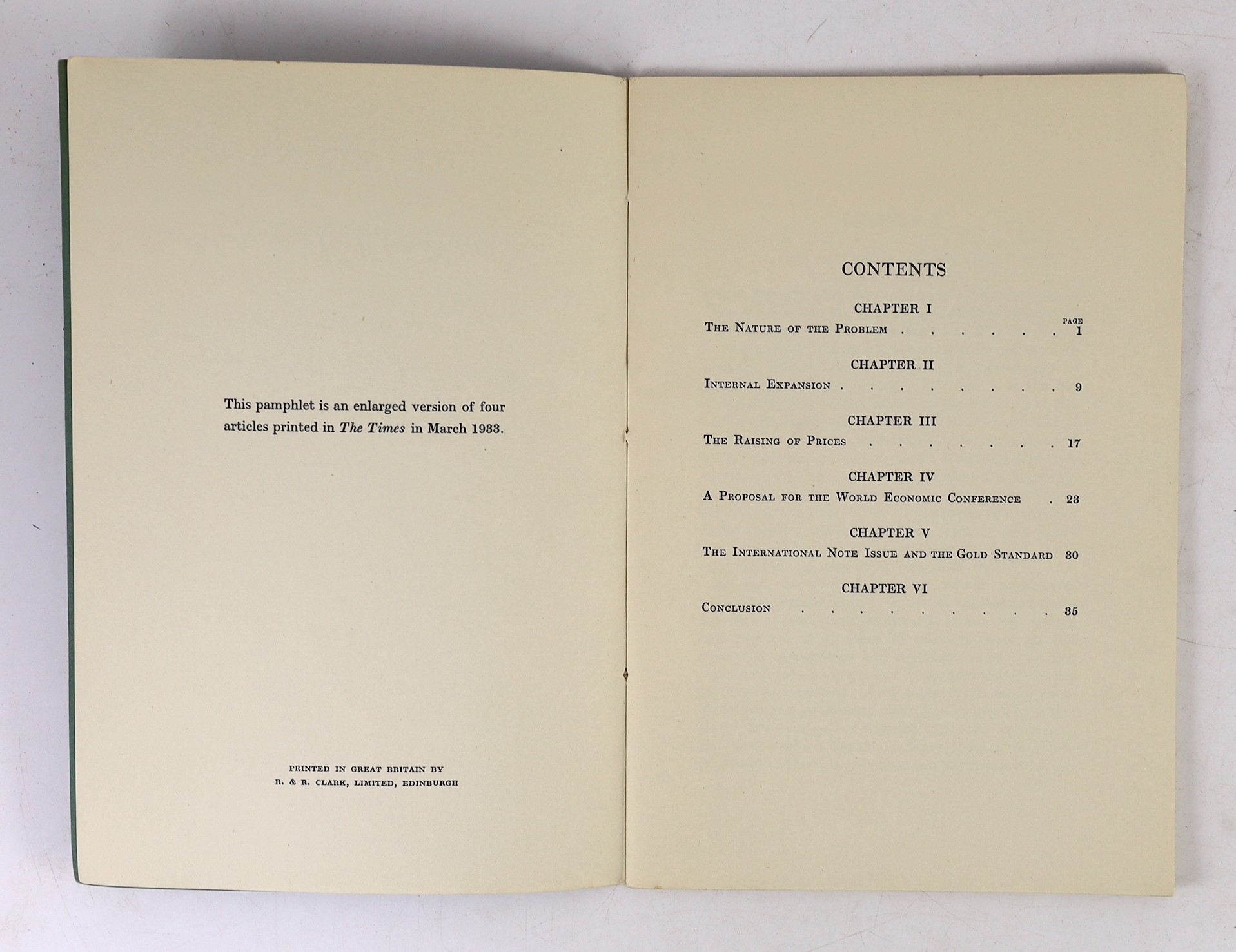 Keynes, John Maynard - The Means to Prosperity. First Edition. original printed wrappers. 1933; Keynes, John Maynard - How to Pay for the War.... First Edition. original printed boards. 1940